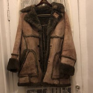 Men’s shearling coat